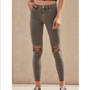 NWOT Gray PacSun Skinny Jeans